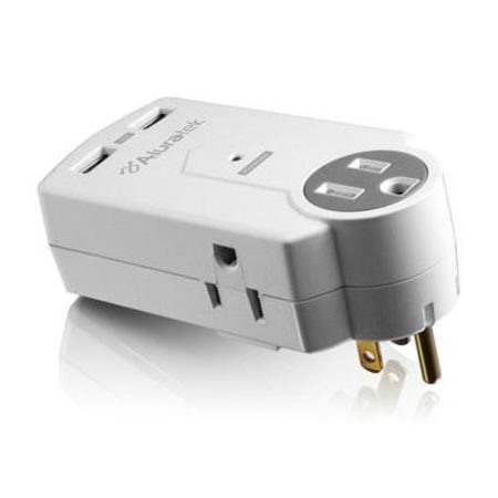 Aluratek Mini Surge + Dual Usb Charging AUCS05F